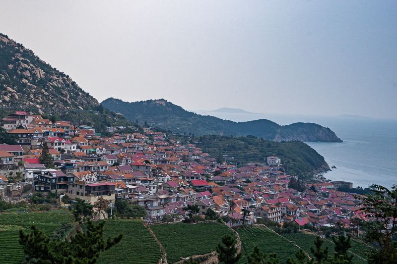 青岛老城与崂山山海组合 青岛老城与崂山山海组合